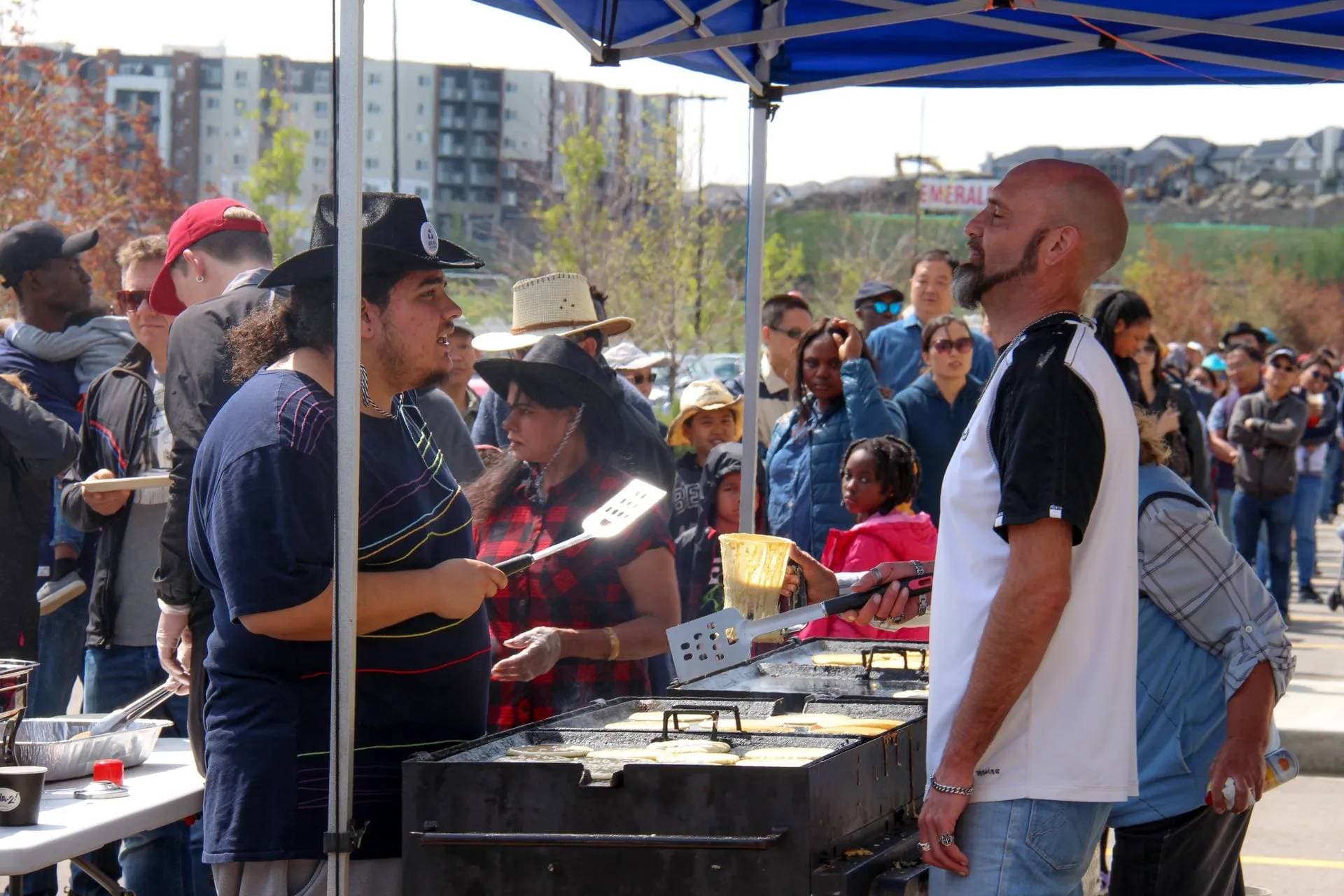 Sage Hill Bottle Depot annual pancake breakfast community event